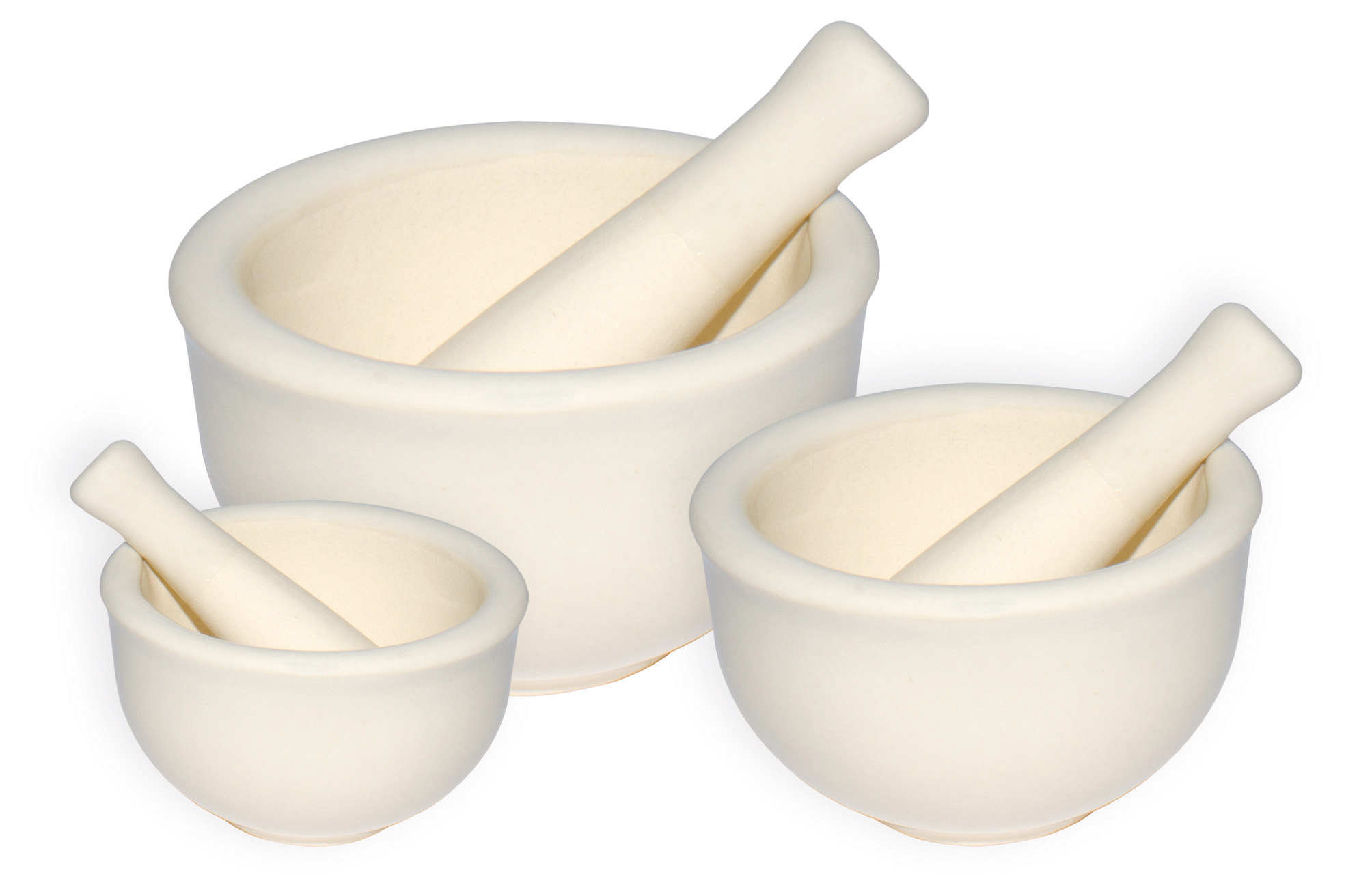 Sundo - vijzel met stamper porselein 9 cm | fijnmalen &amp; vermalen - wit