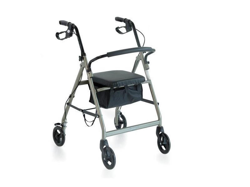 Moretti - Rollator - Lichtgewicht - Opvouwbaar - met zitje