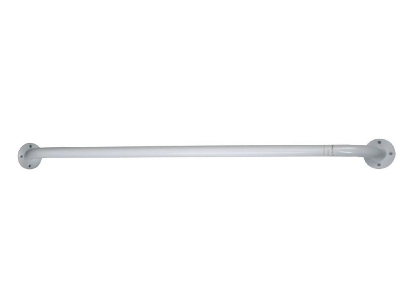 Moretti badgreep, handgreep - 80 cm - Wit