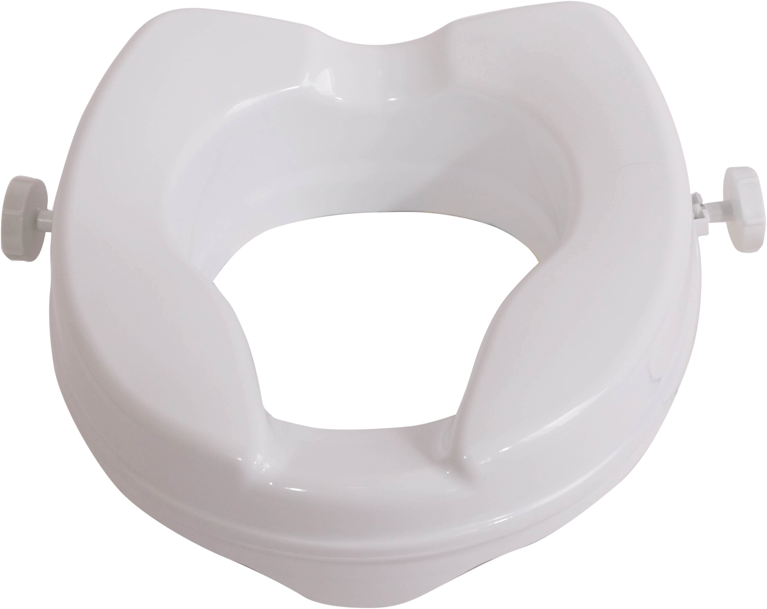 Aidapt - Toiletverhoger 5 cm - Ergonomisch - Eenvoudige installatie - Wit
