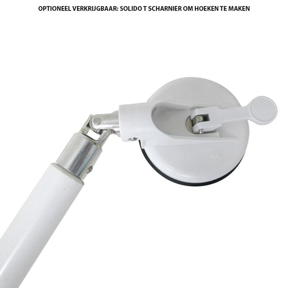 Drive - Handgreep solido t 70 cm zuignappen verstelbaar - Wit