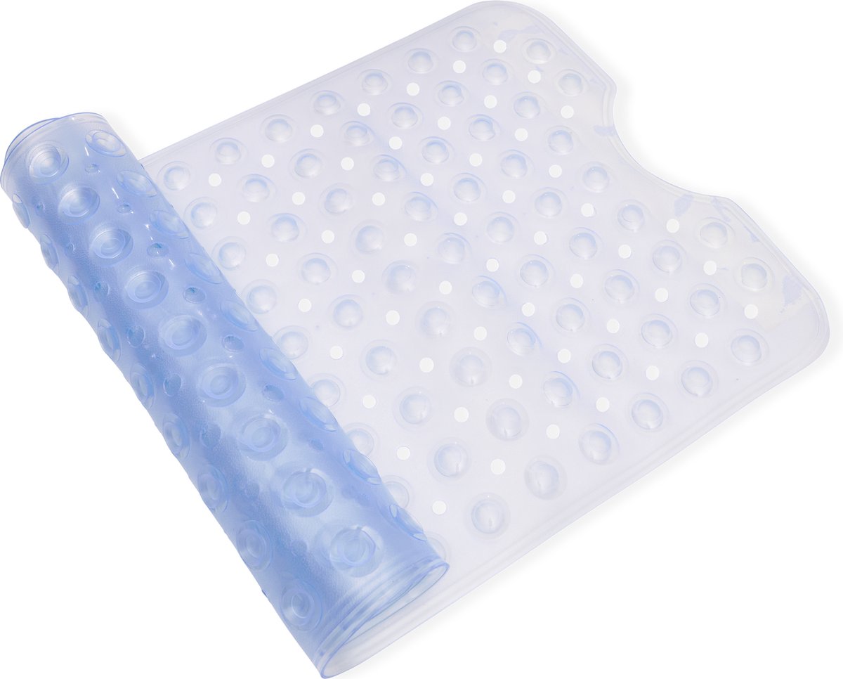 GEASY Badmat Antislip - Badmat Antislip voor in bad - Badmat 40X100 CM - Transparant - Douchemat Antislip voor douche - Antislipmat Douche met zuignappen