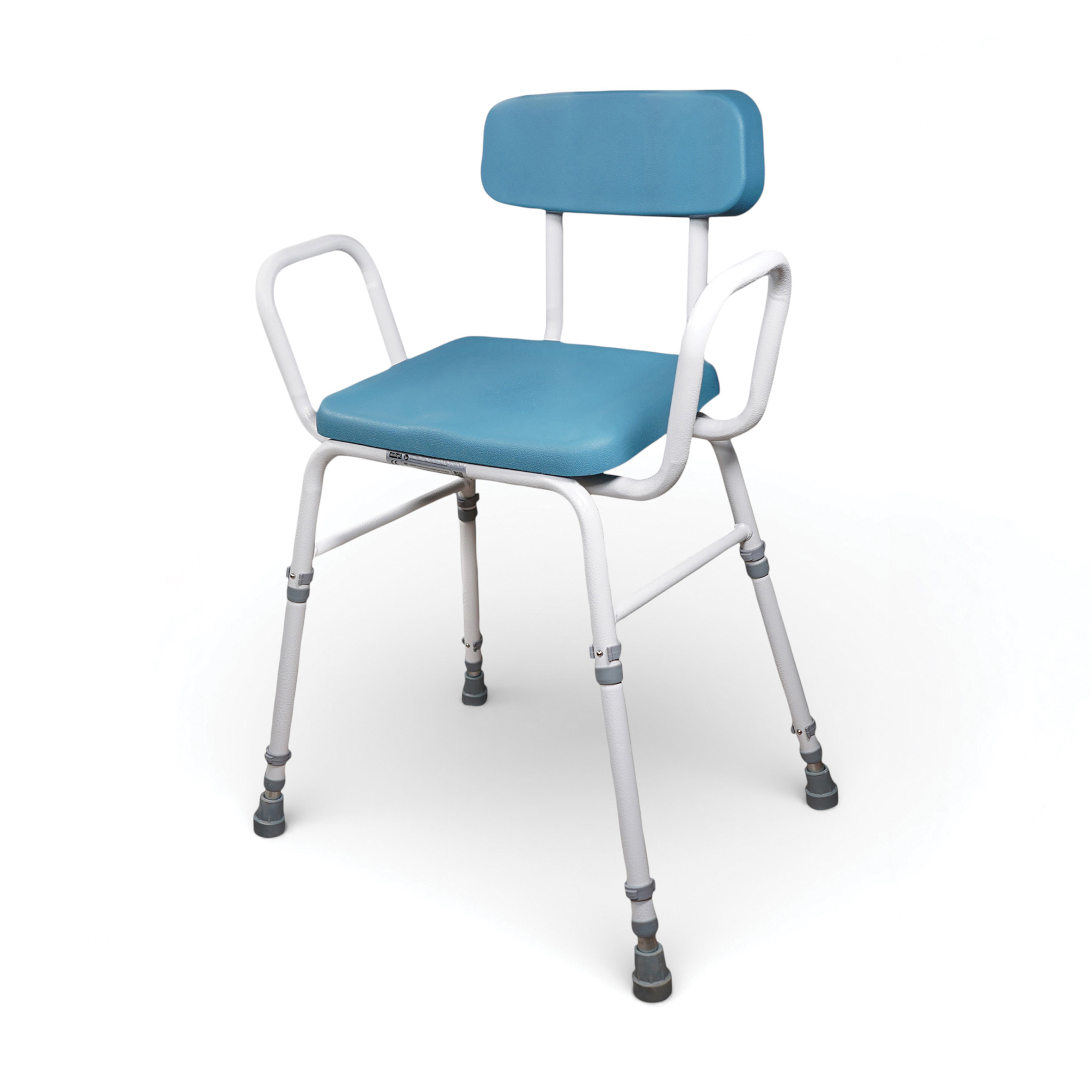 4-in-1 Perching Stool | Verstelbare Zitkruk met Rugleuning en Armleuningen