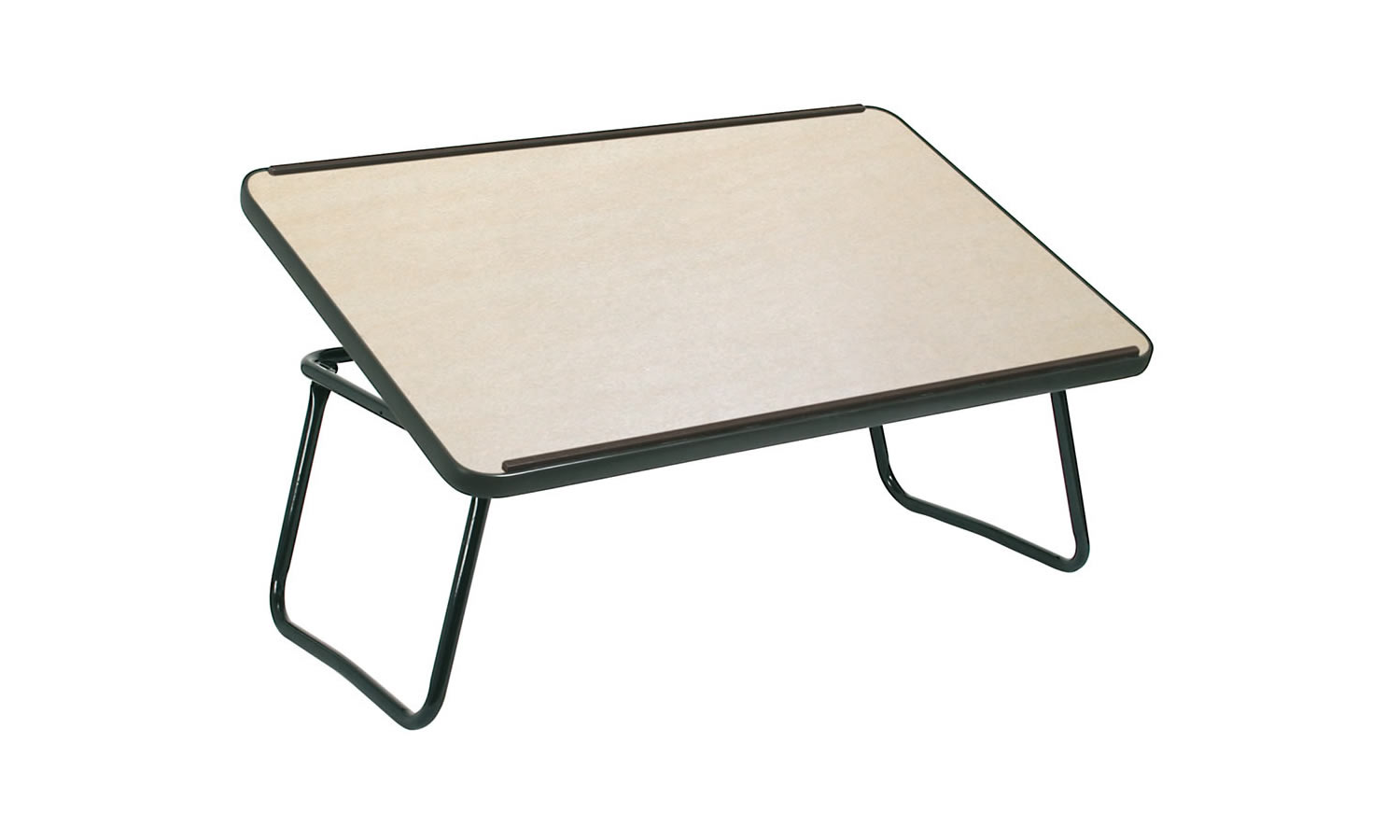 Moretti bedtafel met kantelbaar blad en inklapbaar - licht bruin