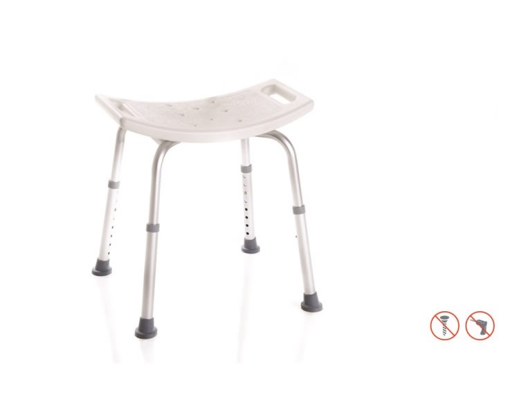 Moretti douchekruk max 110 kg - hoogte verstelbaar