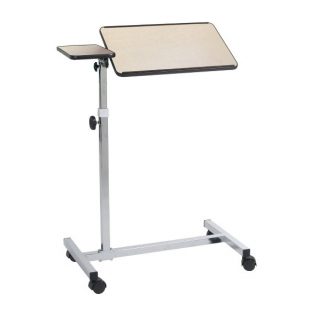 Moretti Bedtafel met wielen - Gelakt staal - Krasbestendige tafel met rand