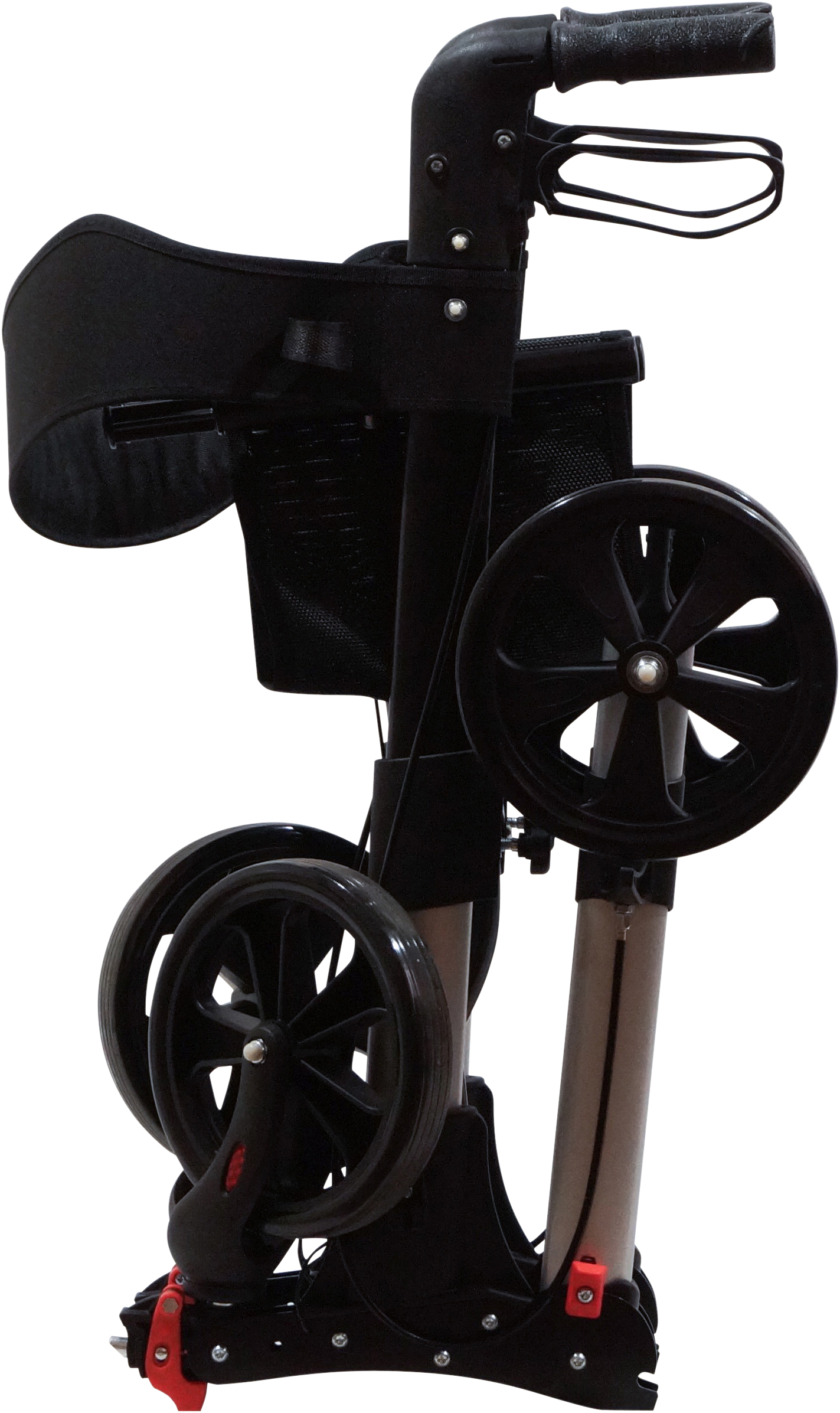 Aidapt rollator opvouwbaar - Aluminum 8.8kg - Zwart