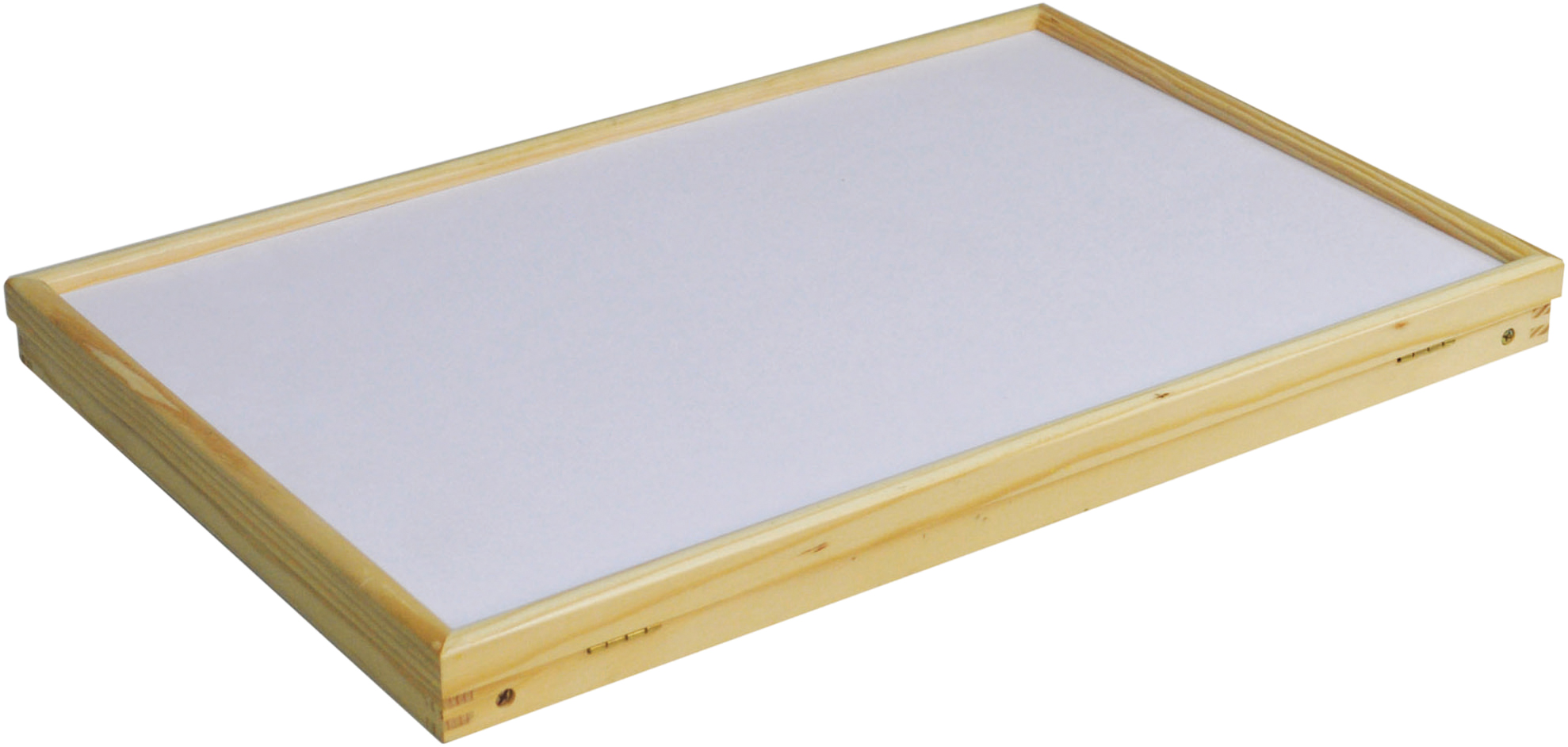 Aidapt Bedtafel met inklapbare poten en verstelbaar blad - Hout, 65x40x35cm - Wit/Bruin