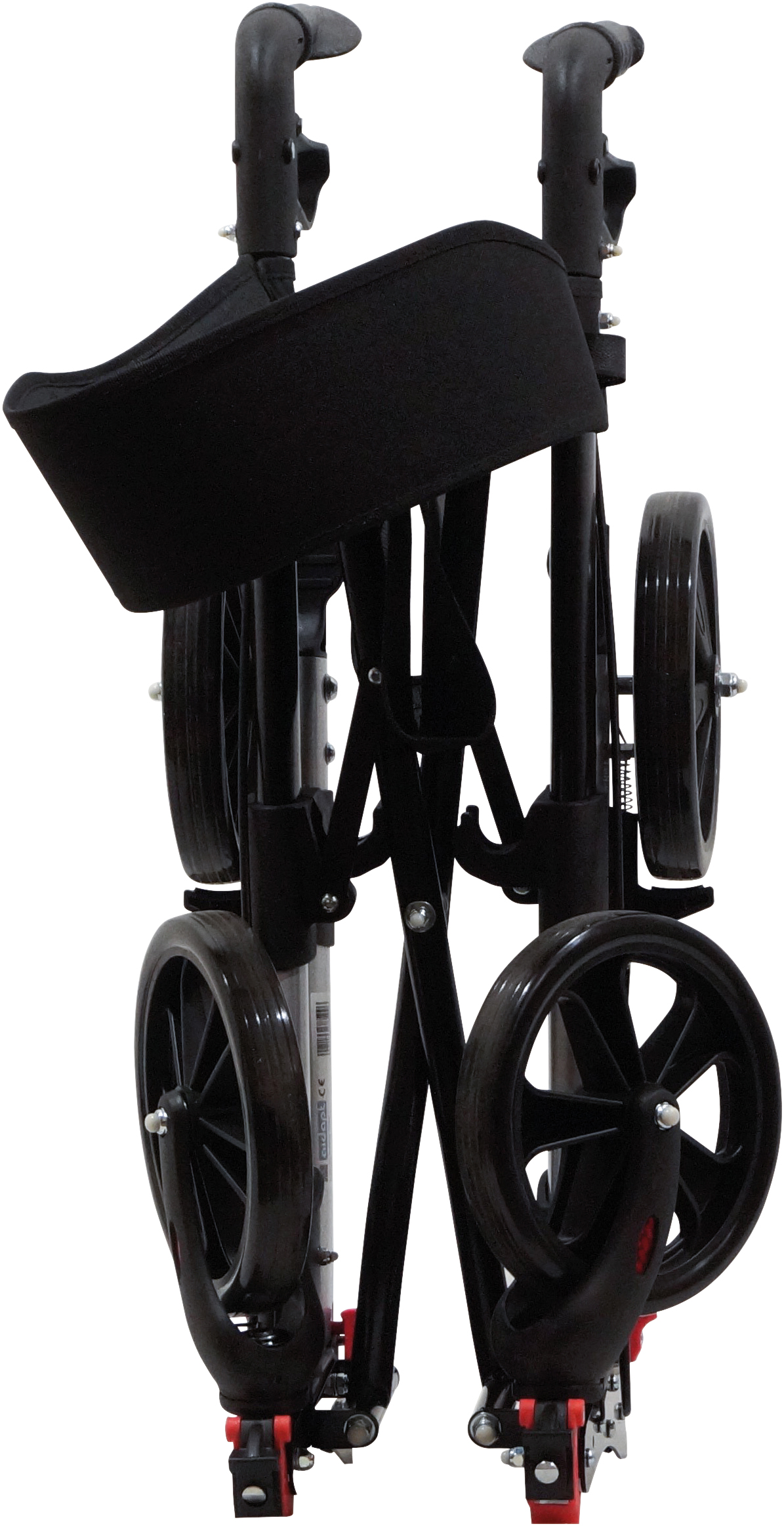 Aidapt rollator opvouwbaar - Aluminum 8.8kg - Zwart