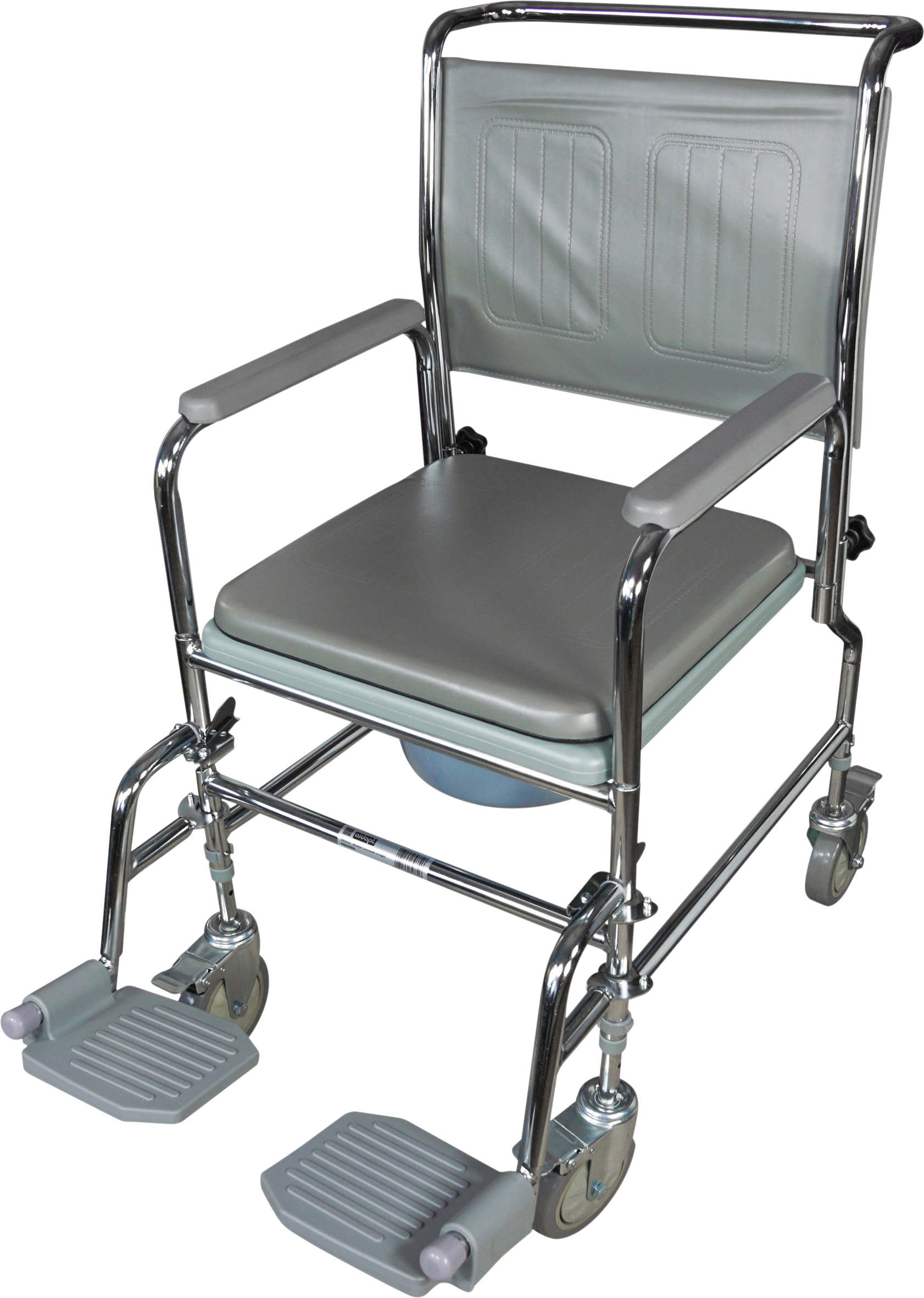 Aidapt Hoogte Verstelbare Verrijdbare Toiletstoel