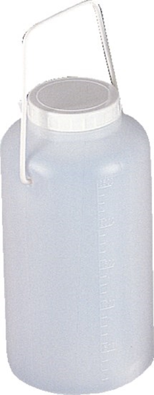 Moretti plasfles met schroefdop en handvat 2,5 liter