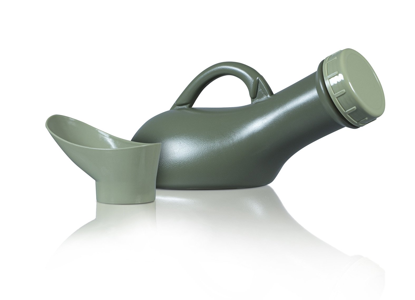 Unisex urinaal met schroefdeksel