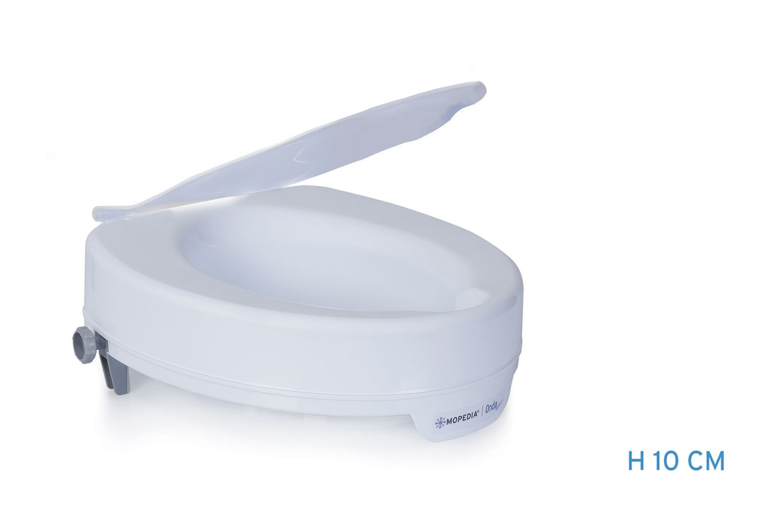 Moretti toiletverhoger - met deksel - 10 cm hoog