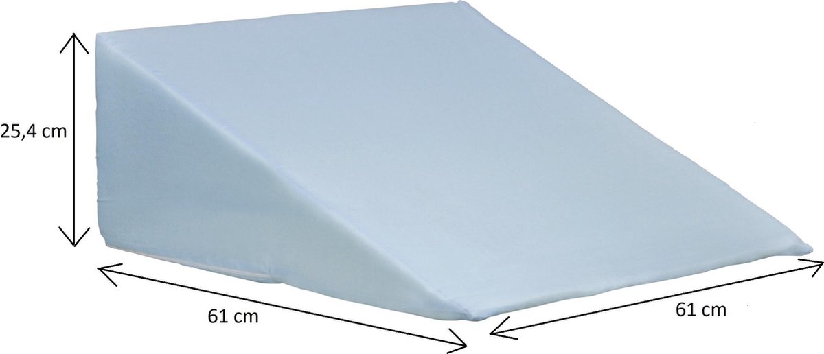 Aidapt wigkussen groot en stevig 61 cm x 61 cm