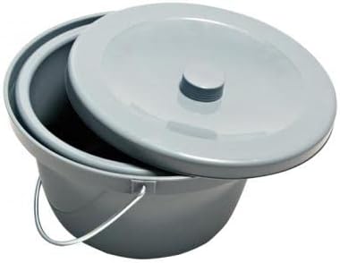 Drive emmer voor toiletstoel met deksel