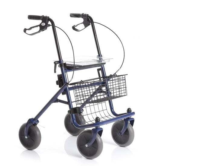 Moretti - Rollator opvouwbaar met zitje - Zwenkwielen