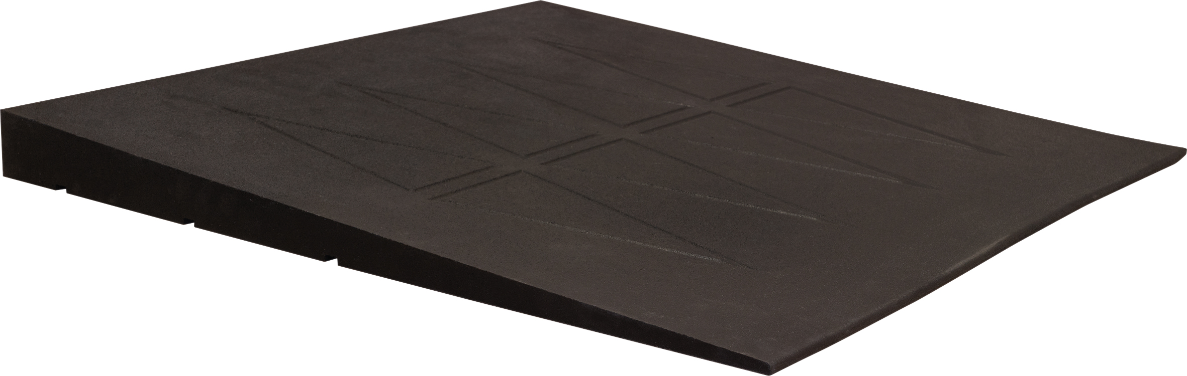 Aidapt - Drempelhulp volledig rubber - Veilig/milieuvriendelijk - 6cm