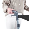 VITILITY Rollator - Charcoal Zwart - Rollator - Lichtgewicht - Dubbel opvouwbaar - Rugsteun - Wandelstokhouder