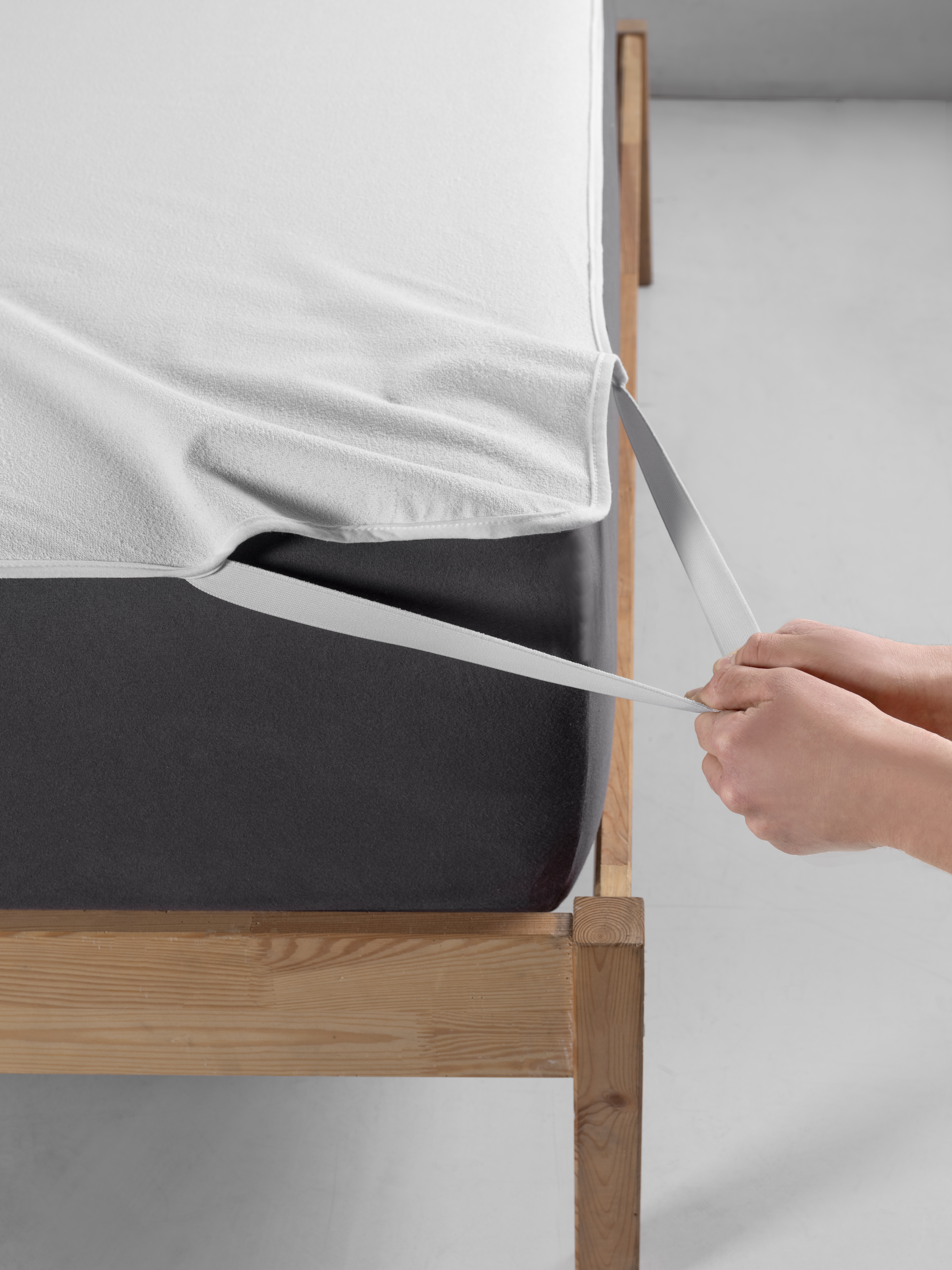 Ertop Textile Waterproof matrasbeschermer - Jersey katoen 90x200 cm - Wit