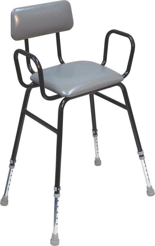 Aidapt - Hoge kruk - Gemakkelijk op te staan - Verstelbaar
