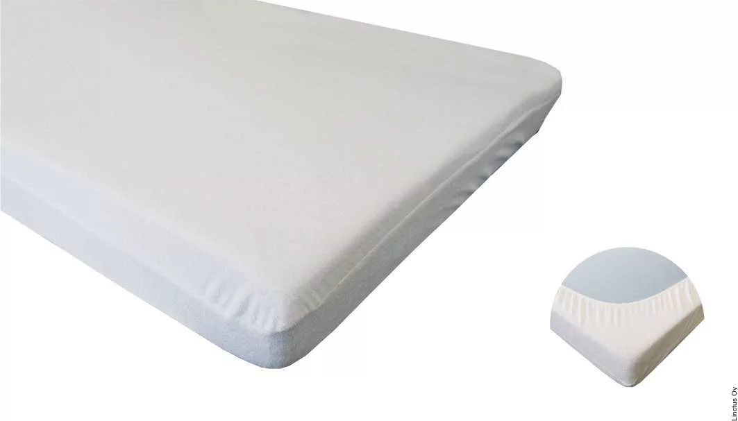 Sundo Waterdicht Hoeslaken kraakvrij – 90 x 190 cm – Wit