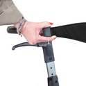 VITILITY Rollator - Charcoal Zwart - Rollator - Lichtgewicht - Dubbel opvouwbaar - Rugsteun - Wandelstokhouder