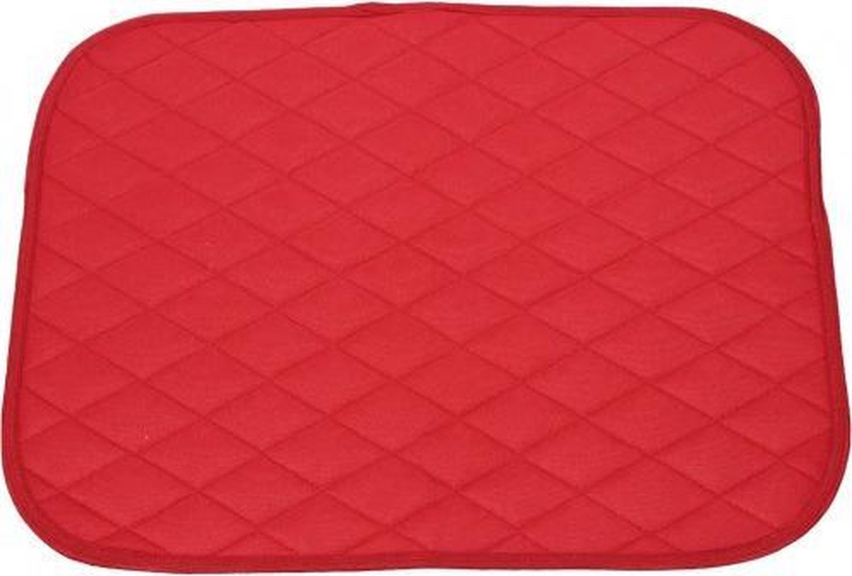 Medlogics - Wasbare stoelbeschermer - incontinentie onderleggers - rood