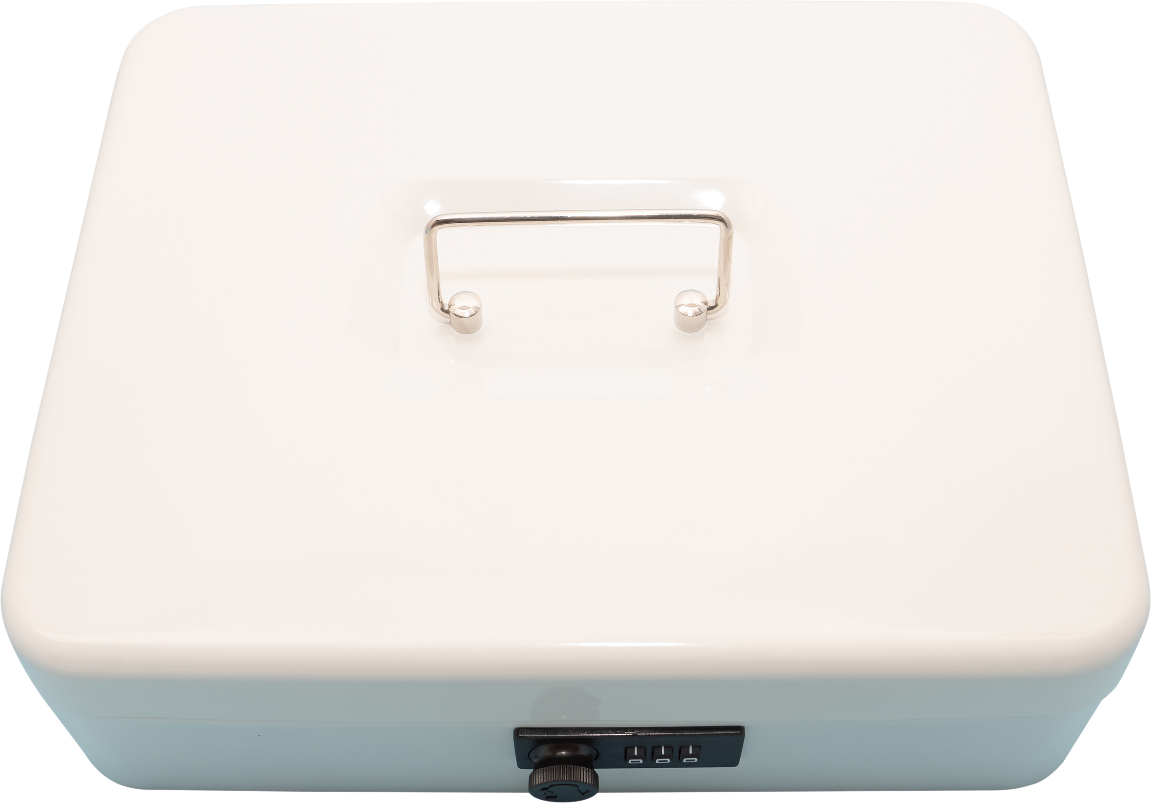 Grote geldkist - uitneembare muntlade - Cijferslot - 29,5x25,5x9cm