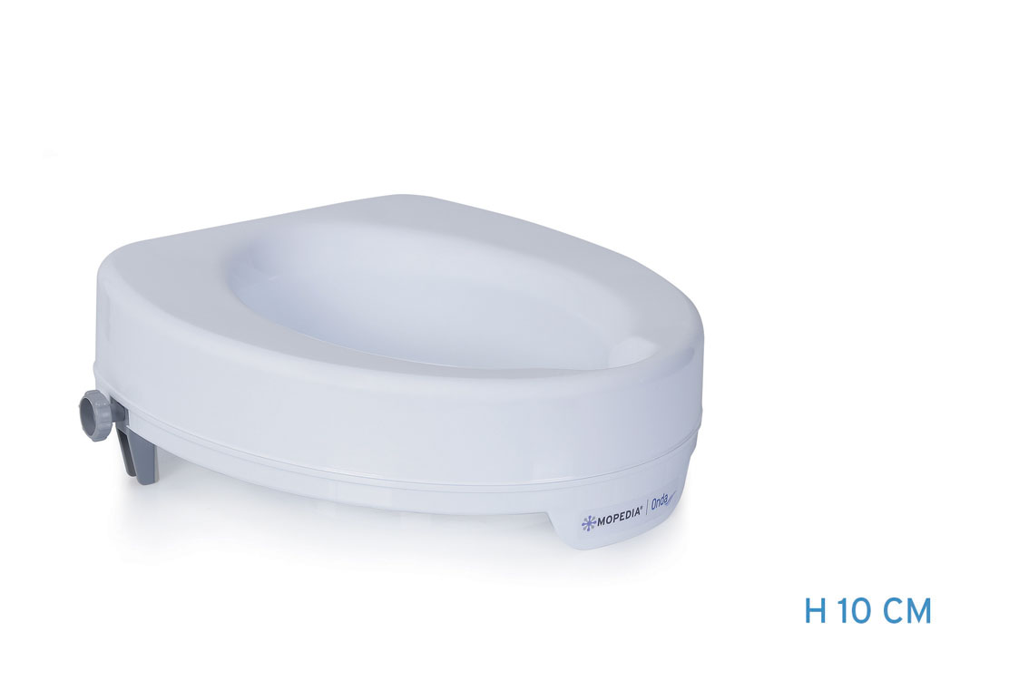 Moretti Toiletverhoger - Zonder deksel 10 cm hoog - Wit
