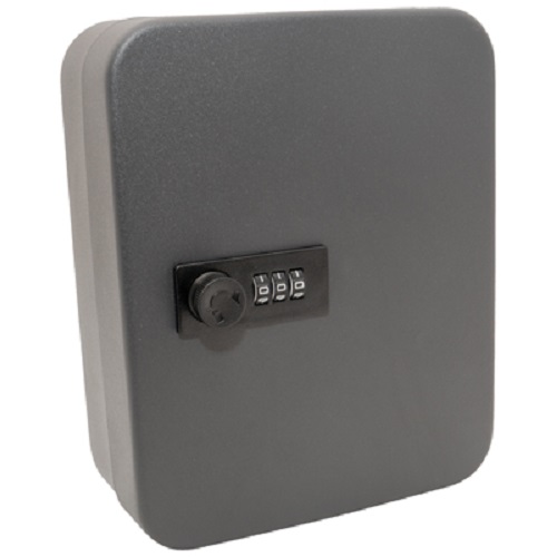 Eagle T420A - Sleutelkluis met haakjes voor 20 sleutels - zwart - Sleutelkast - 19 x 16 x 7cm