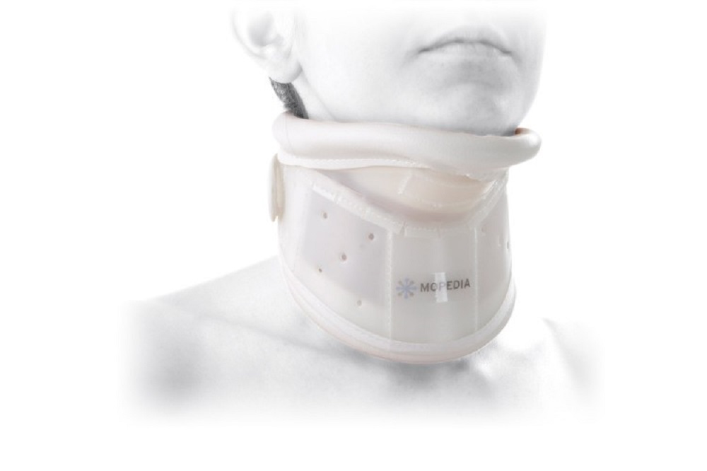 Moretti - Stabiele bekerskraag - Verstelbare lengte - Wit