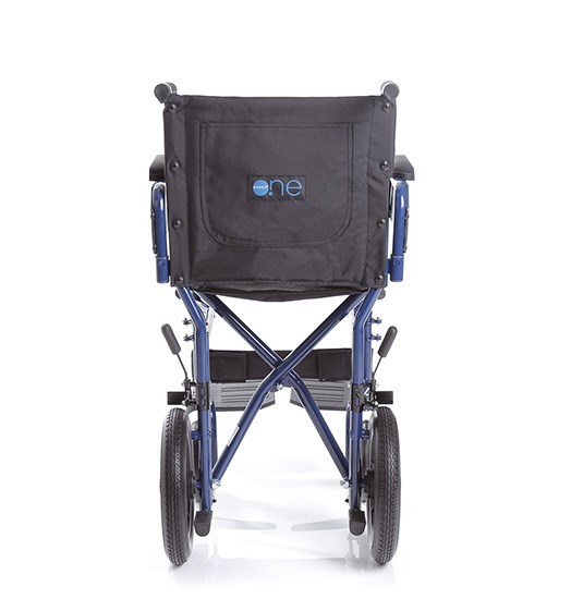 Moretti - Transportrolstoel - Opvouwbaar - Comfortabel - Blauw