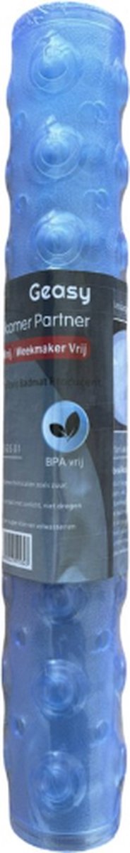 GEASY Badmat Antislip - Douchemat Antislip voor in de douche - Badmat 50x50 CM - Transparant - Douchemat Antislip voor douche - Antislipmat Douche met zuignappen