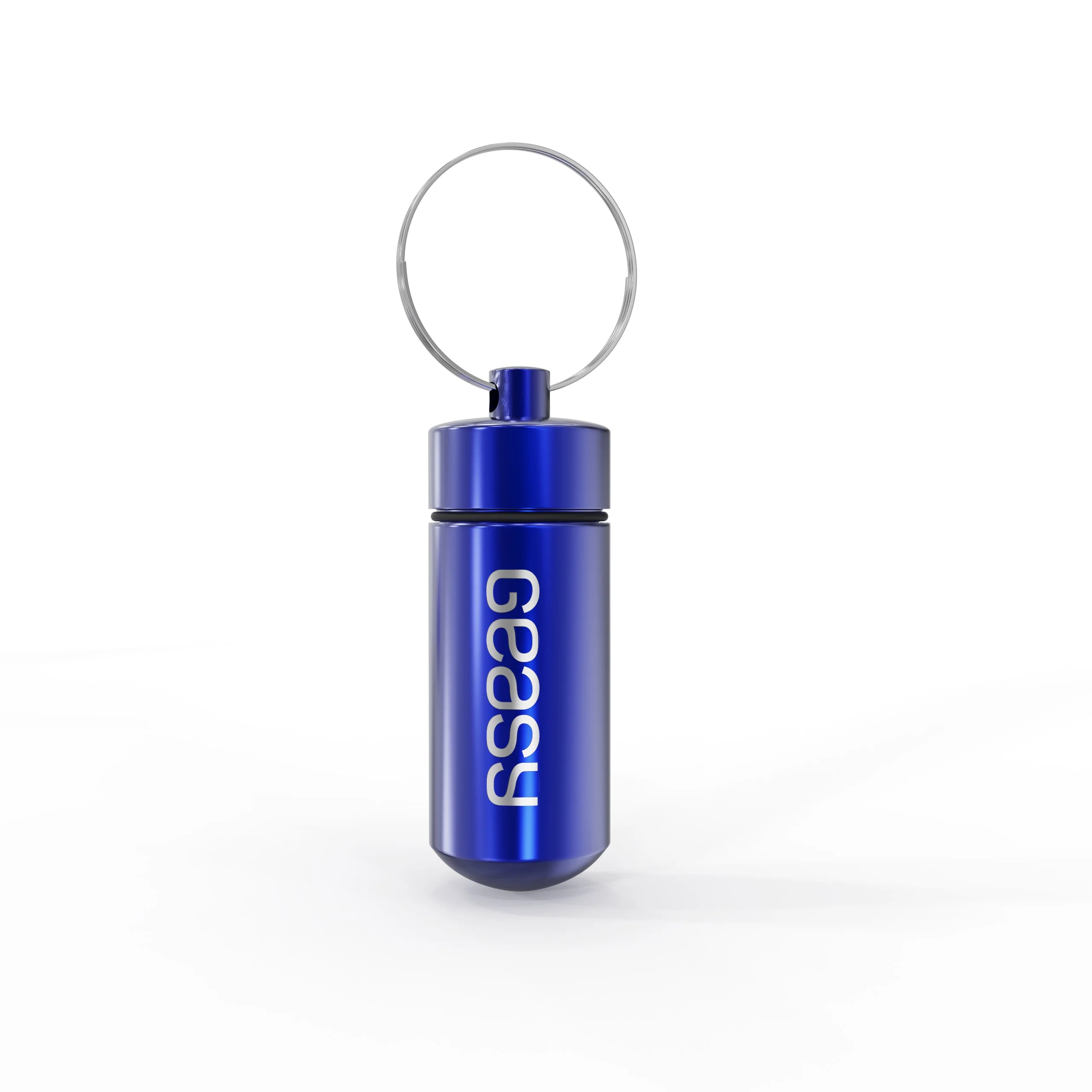 GEASY Pillendoosje Sleutelhanger, blauw