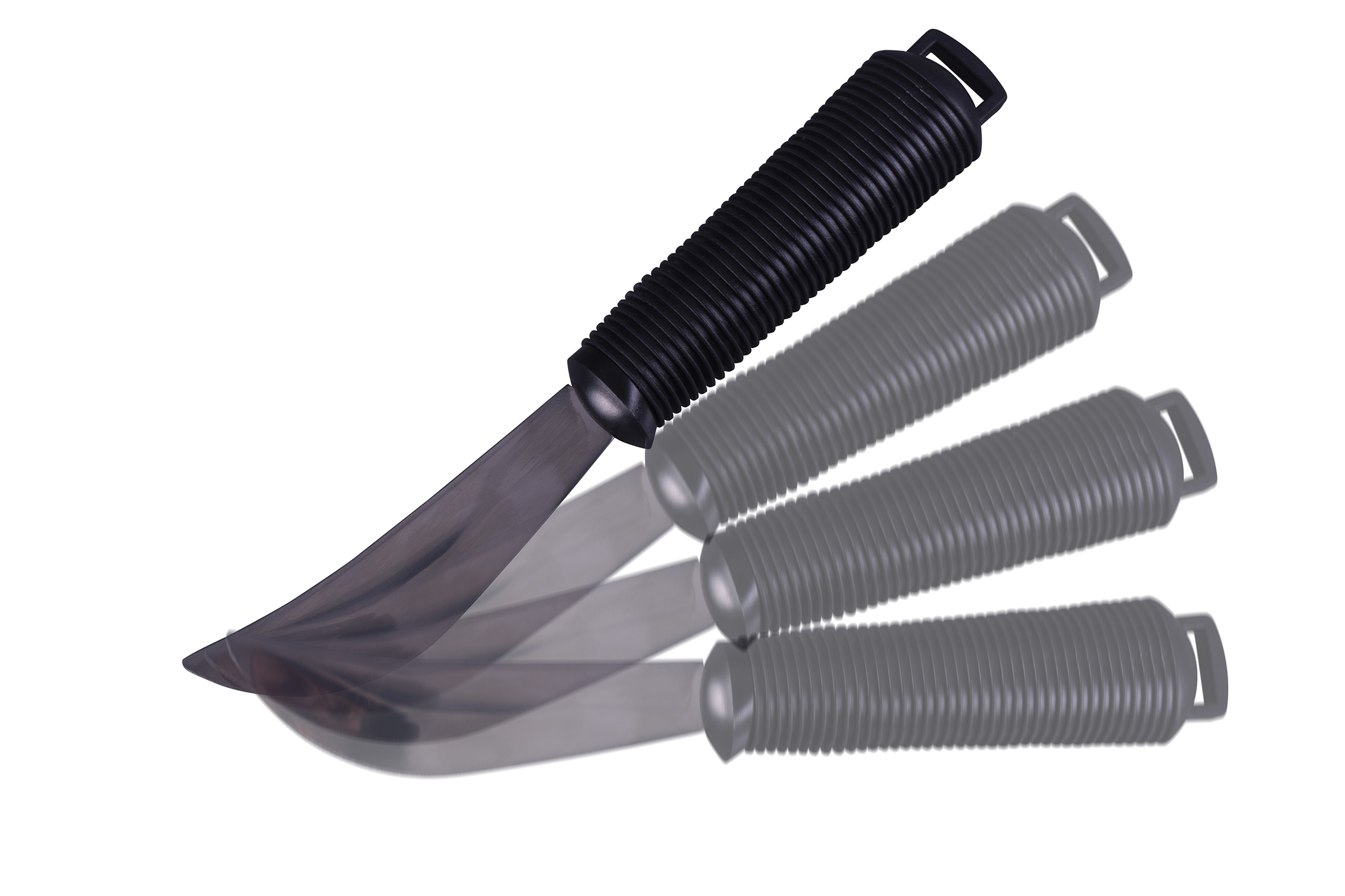 Aidapt Bestek buigbaar - Easy grip - Zwart/Zilver