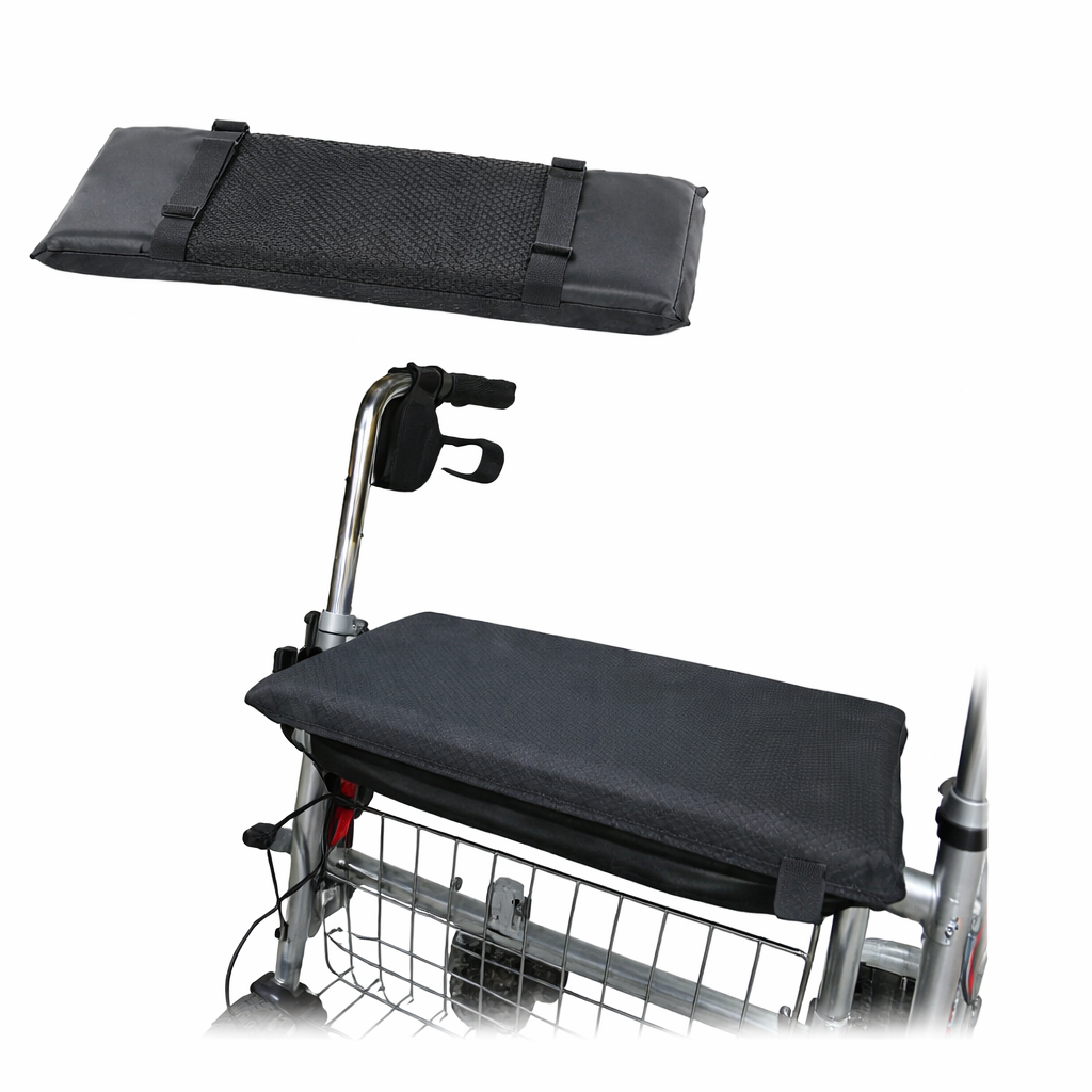 Zachte zitting rollator