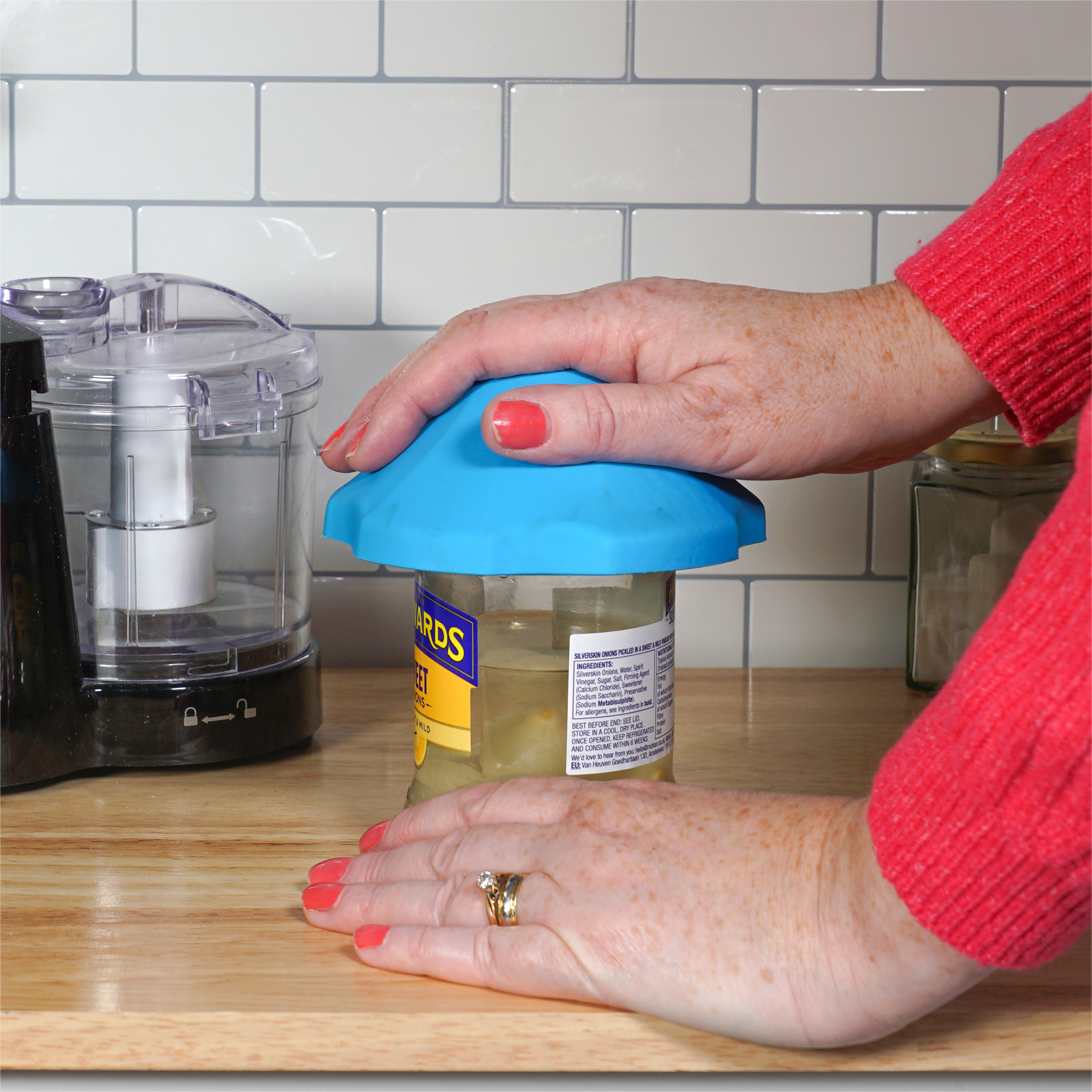 Aidapt Opener Pot en fles - Blauw