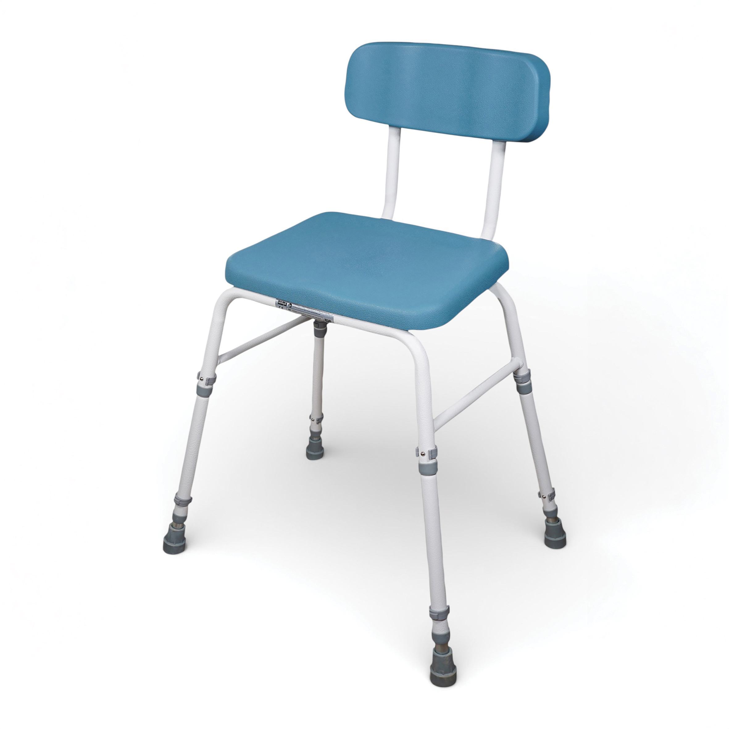 4-in-1 Perching Stool | Verstelbare Zitkruk met Rugleuning en Armleuningen