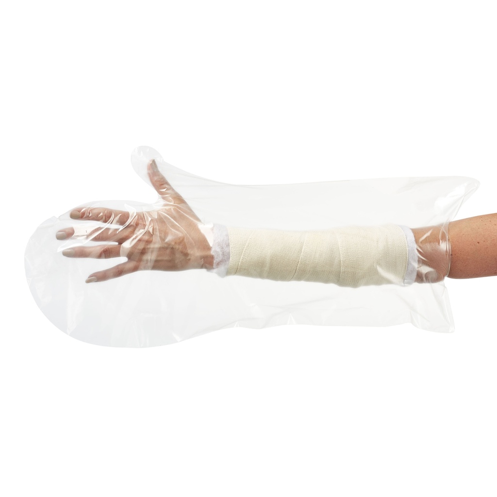 Eezzy Douchehoes Arm 2st - Transparant