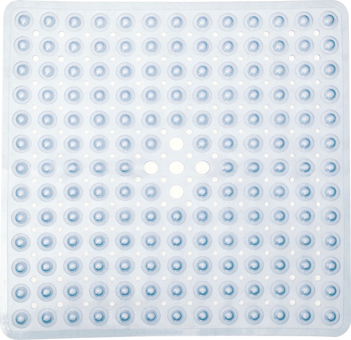 GEASY Badmat Antislip - Douchemat Antislip voor in de douche - Badmat 50x50 CM - Transparant - Douchemat Antislip voor douche - Antislipmat Douche met zuignappen