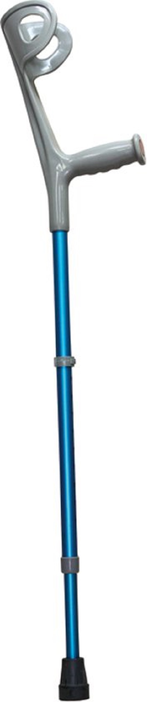 Drive loopkrukken - 1 paar - verstelbaar - 104 - 124 cm - blauw