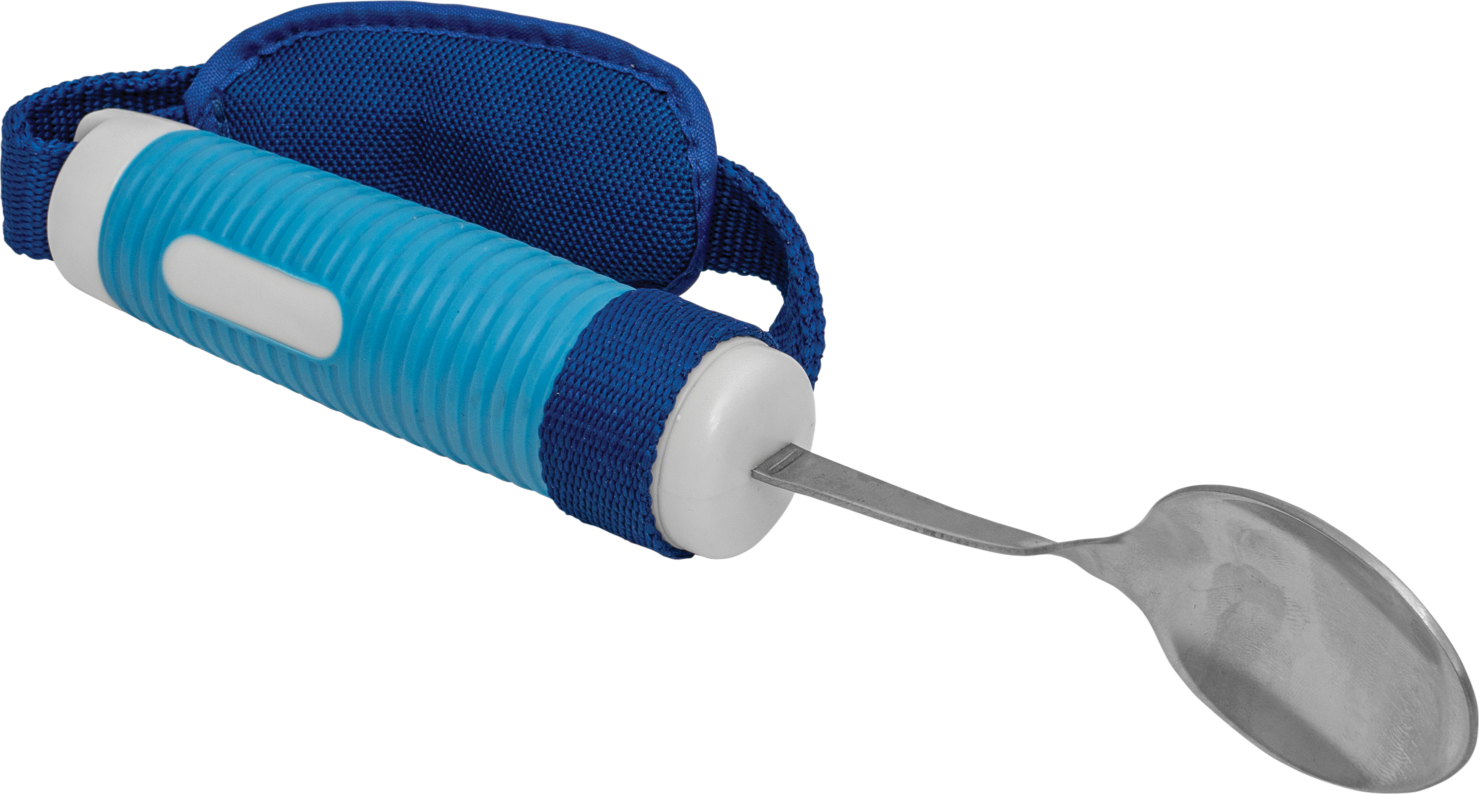 Aidapt Gewicht verstelbare - Buigbare lepel met riem - Blauw