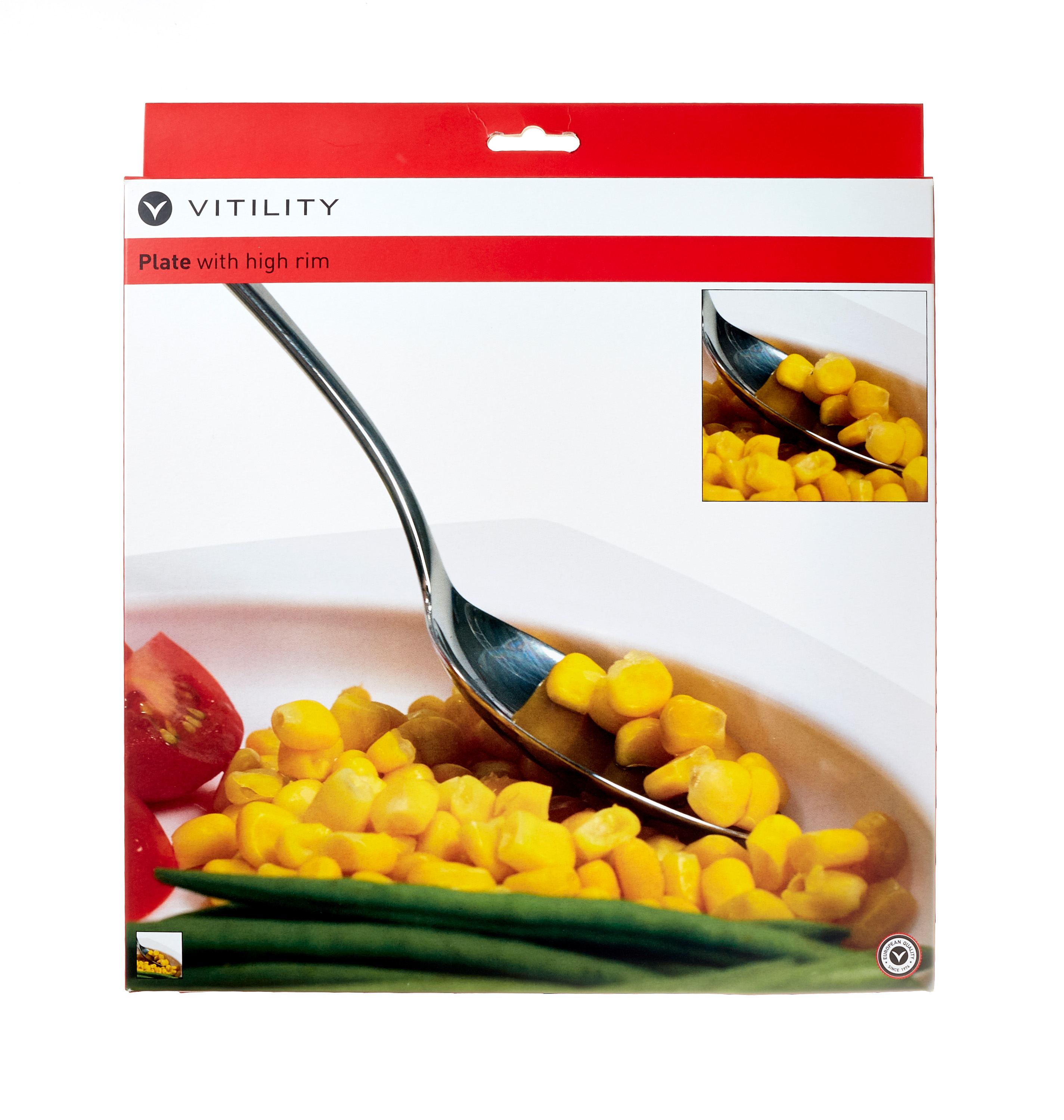 Vitility Bord met Opstaande rand - Wit