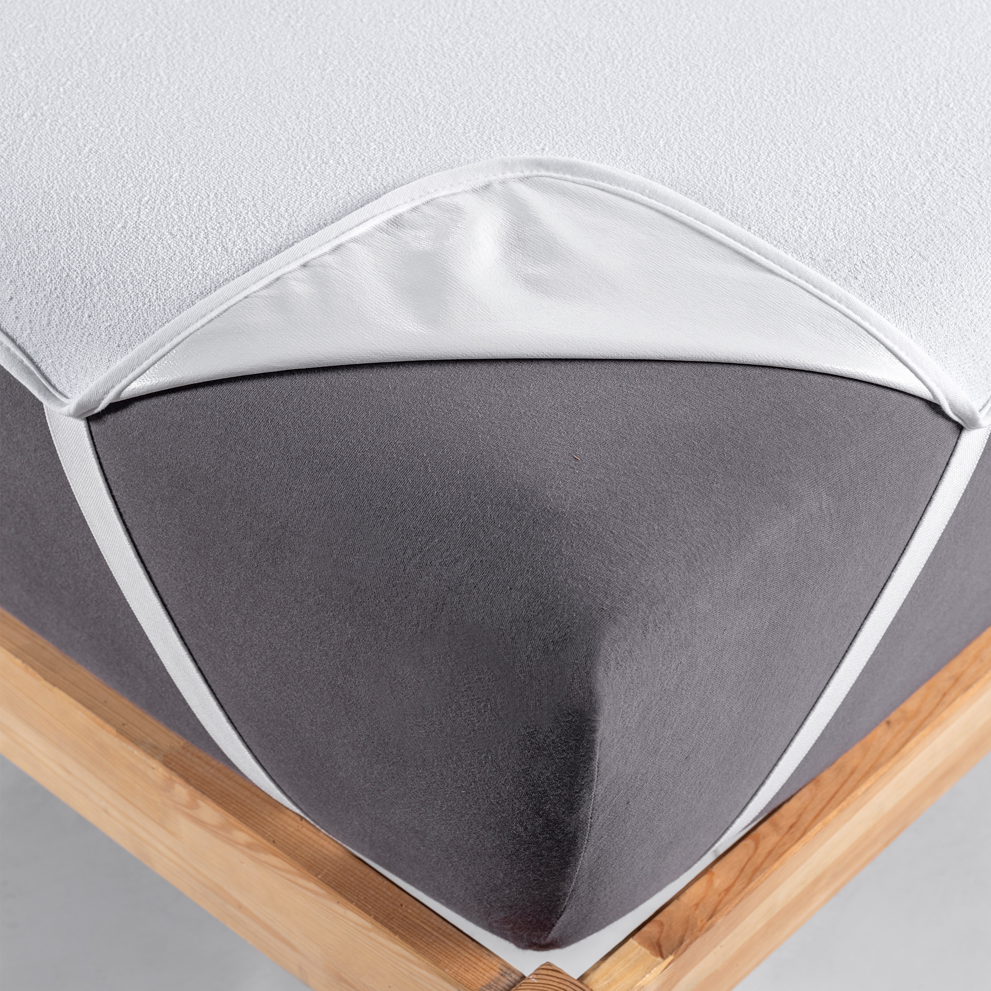 Ertop Textile Waterproof matrasbeschermer - Jersey katoen 90x200 cm - Wit