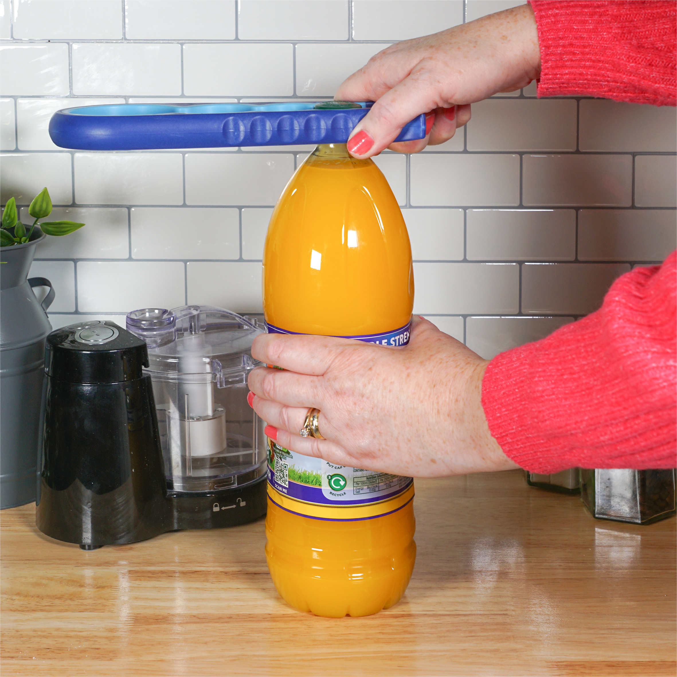 Aidapt Opener Pot en fles - Blauw