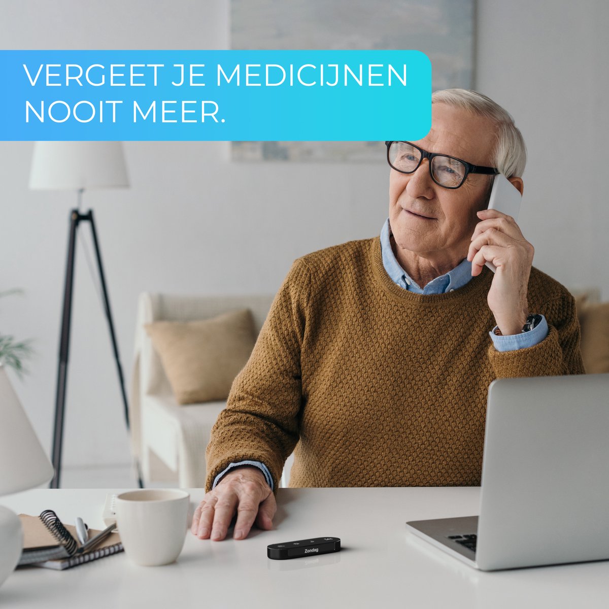 Geasy Pillendoos 7 Dagen 4 Vakken - Stevige sluiting nederlandstalig medicijndoosje 7 dagen pillendoosjes 7 dagen 4 vakken pillendoosje - Zwart