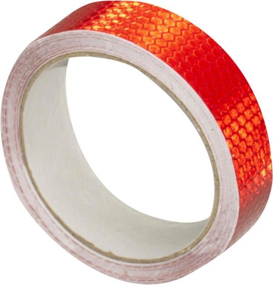 Eagle zelf klevende reflectie tape rood - 5 meter