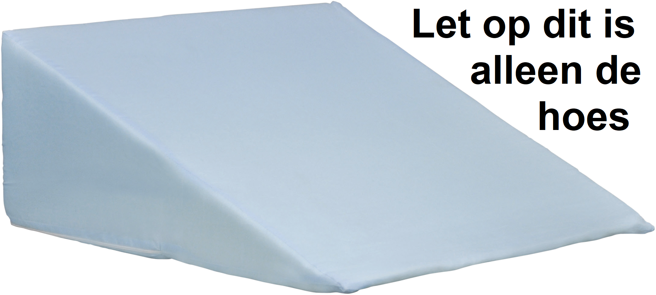 Aidapt hoes voor wigkussen