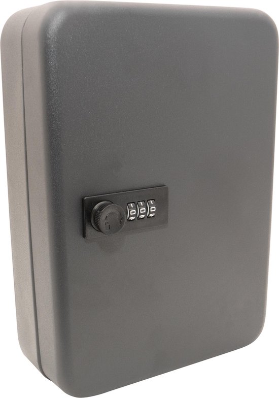 Sleutelkast sleutelkluis voor 40 sleutels - Zwart