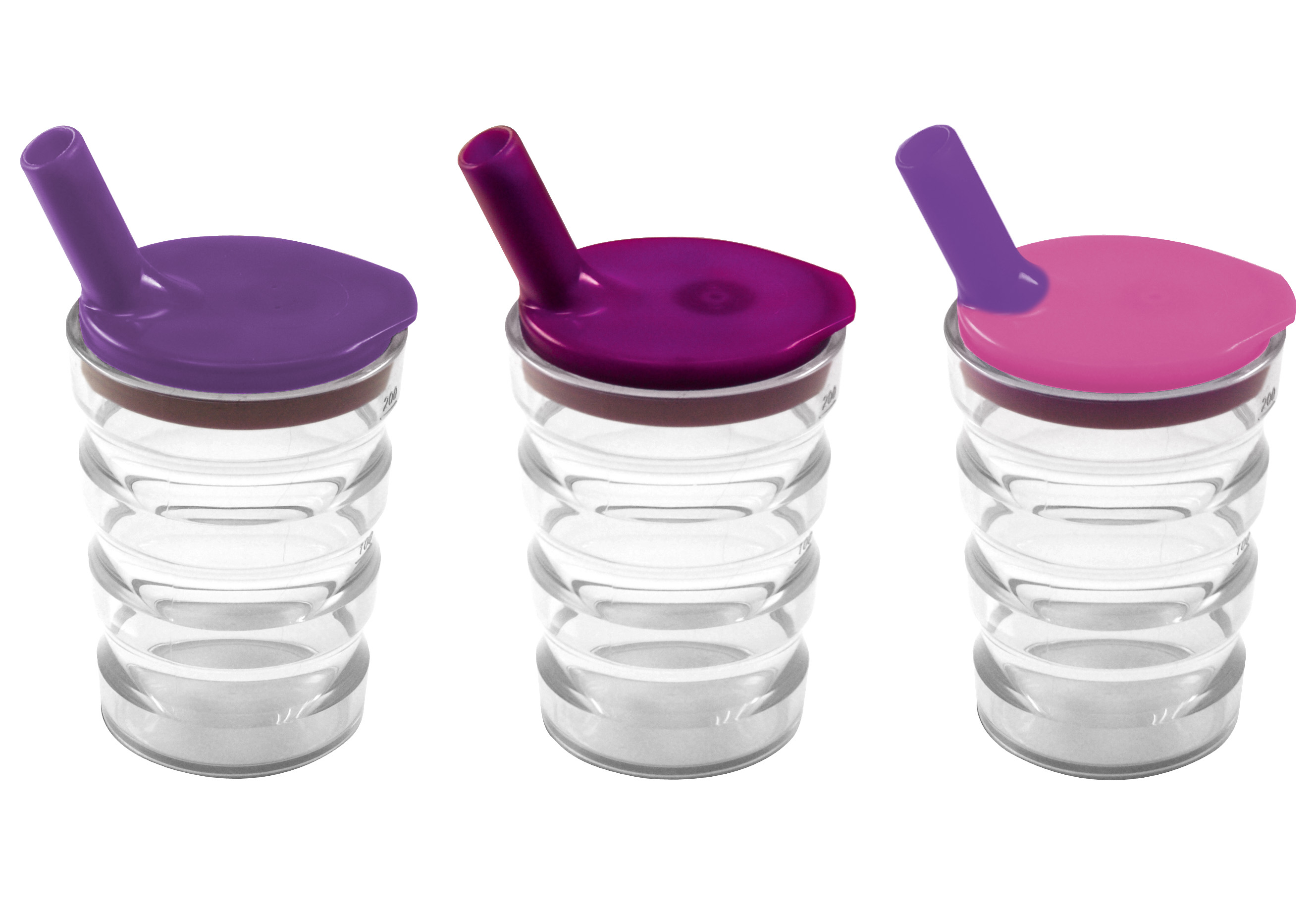 Sundo rillenbeker met temperatuurindicator - 200 ml